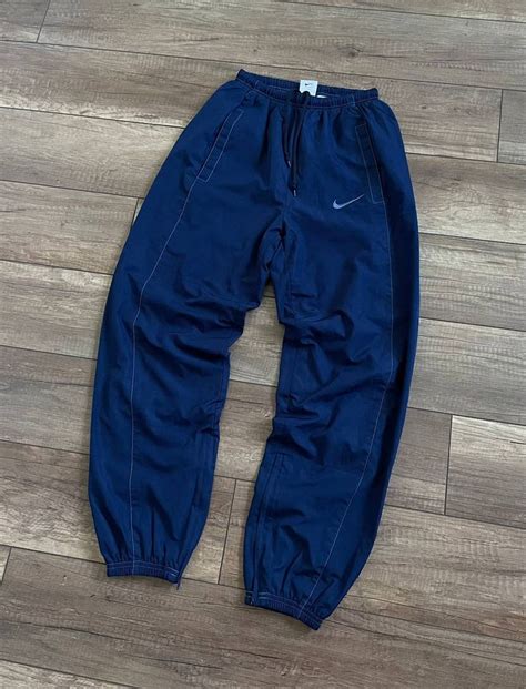 gym vintage pants nike mannen|Vintage Nike Track Pants Men’s XXL Blue Baggy Y2K Wide Leg .